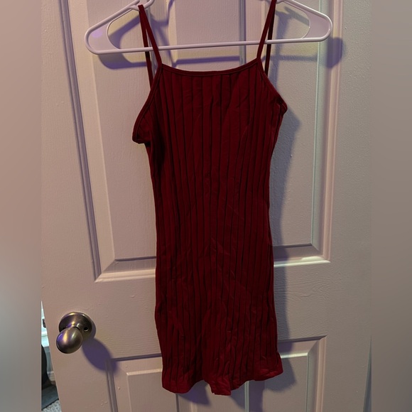 Red/Wine short dress - Picture 1 of 2